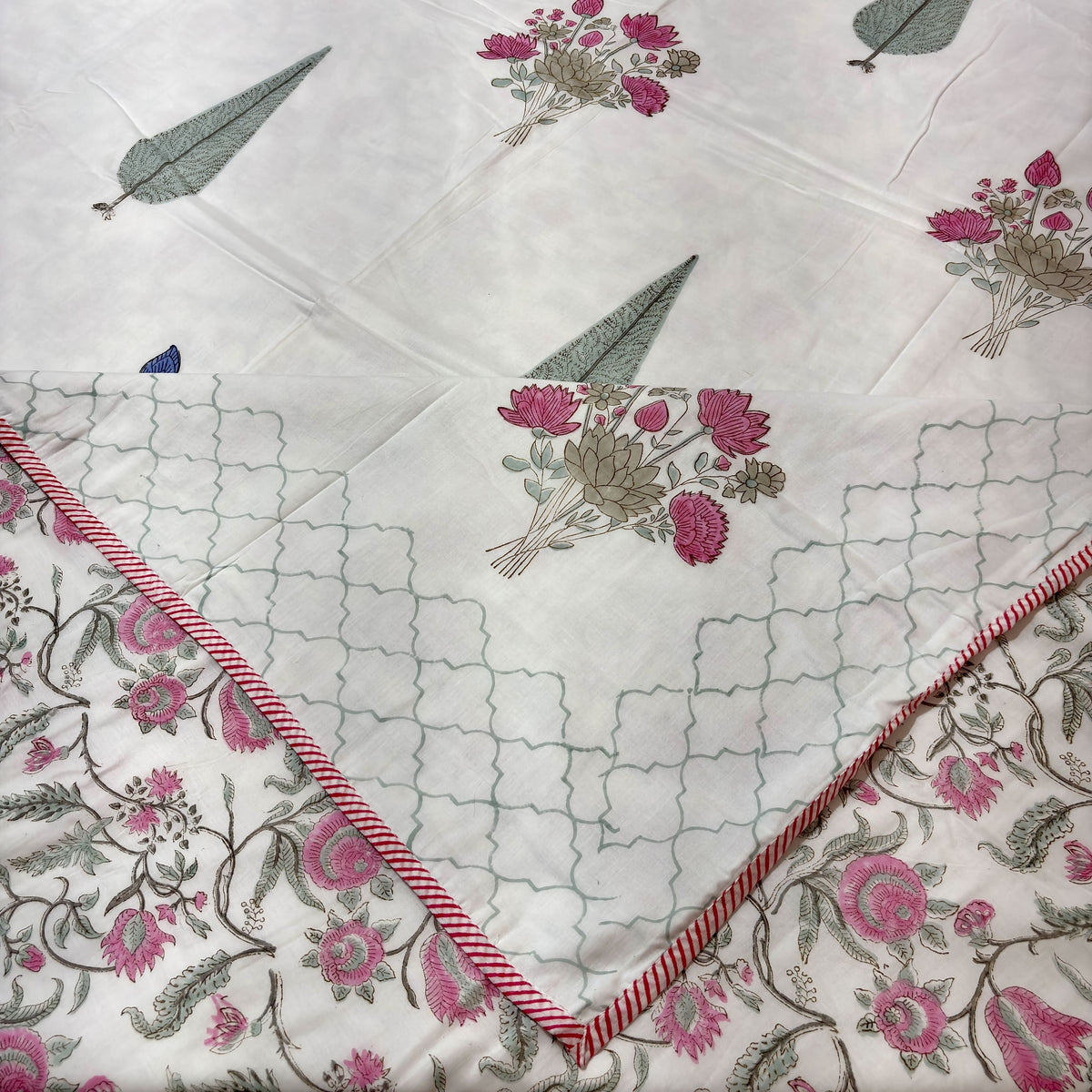 Block print dohar