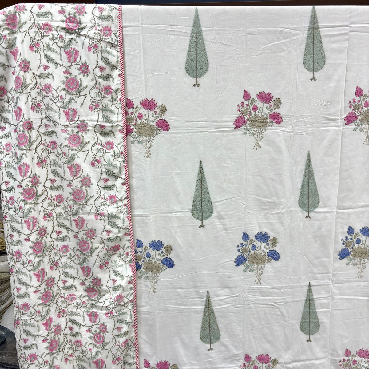 Block print dohar